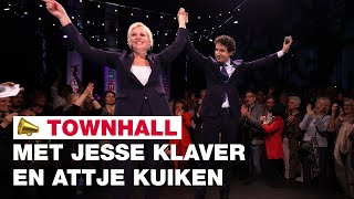 TOWNHALL in UTRECHT  Met Jesse Klaver en Attje Kuiken  GroenLinks x PvdA [upl. by Auria]