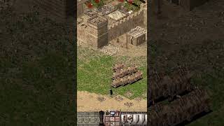 Breaking Enemy Defence With Battering Ram  Stronghold Crusader [upl. by Acsicnarf]