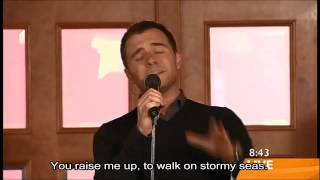 Westlife  You Raise Me Up with Lyrics TV Live [upl. by Wakefield508]