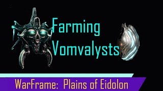 Warframe Vomvalyst Farming for Intact Sentient Cores Revised [upl. by Cummins160]