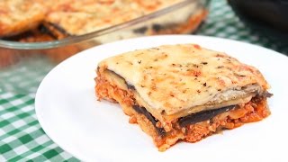 Pastel de Berenjenas Griego  Musaka  Moussaka [upl. by Hapte]