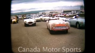 CMS 54  1960 Claresholm Sports Car Race  Historic 16mm film [upl. by Siloum]