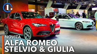 Alfa Romeo Stelvio e Giulia 2023 restyling e la nuova SUPERCAR del 2023 [upl. by Salbu]