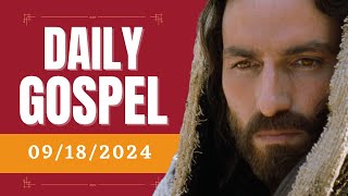 Daily Gospel  Wednesday September 18 2024  Luke 73135  Catholic Bible [upl. by Werdnael]