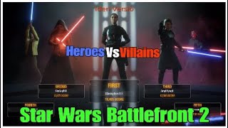 Heroes VS Villains on Jakku with Iden Versio 💥 🔫 [upl. by Alyad]