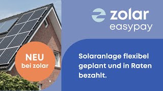 Jetzt neu Solaranlage mit flexibler Ratenzahlung [upl. by Ryhpez]