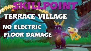 Skillpoint  Terrace Village No electric floor damage  Spyro the Dragon [upl. by Dall]