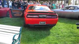 2015 Dodge Challenger SRT 62 Hellcat revving [upl. by Odilo]