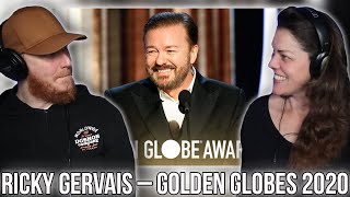 Ricky Gervais – Golden Globes 2020 REACTION  OB DAVE REACTS [upl. by Eduardo499]