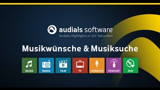 Audials 2016 in 120 Sekunden Musikwünsche amp Musiksuche [upl. by Kantos]