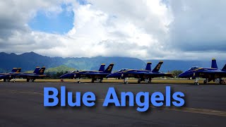 Live Cam  Blue Angels In Kaneohe Bay Hawaii Air Show navy militarylife [upl. by Bellanca]