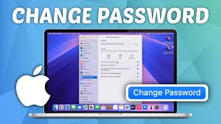 How to Change Mac Password [upl. by Mochun]