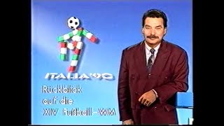 WM 1990  ZusammenfassungRückblick ARD Sportschau  YouTubeDEVersion ohne GEMAMusiktitel [upl. by Nonnaehr632]