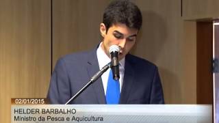 Helder Barbalho assume Ministério da Pesca e Aquicultura [upl. by Attenrev]