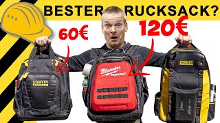 RUCKSACK vs WERKZEUGKOFFER WERKZEUG RUCKSÄCKE IM TEST  WERKZEUG NEWS 146 [upl. by Ane]