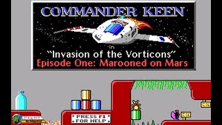 Commander Keen 1 1991 MSDOS  Marooned on Mars Full Longplay720p60 [upl. by Crist100]