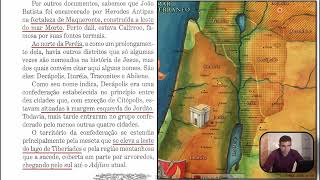 DECÁPOLIS  10 cidades 09 Transjordânicas e CITÓPOLIS a Cisjordânica aquém do Rio Jordão [upl. by Nnair]