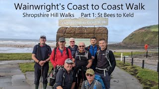 Wainwrights Coast To Coast Part 1  Shropshire Hill Walks [upl. by Nekciv]