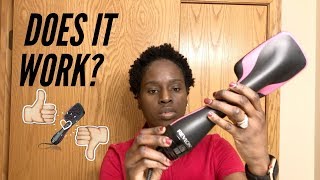 DOES IT WORK REVLON ONE STEP DRYER AND STYLER ON TWA 4C HAIR 2019 [upl. by Rebliw]