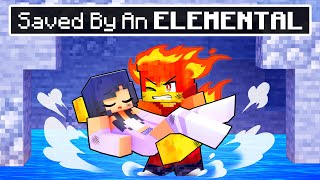 Saved by an ELEMENTAL in Minecraft [upl. by Aramoix]