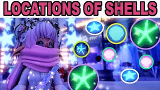 EVERY SEASHELL LOCATION IN ROYALE HIGH EASY GUIDE [upl. by Chee114]