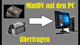 MiniDV Kasetten digitalisieren mit FireWire Kabel [upl. by Furie]