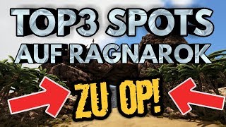 ARK RAGNAROK BESTE Bauplätze die keiner kennt O ZU OP [upl. by Myke]