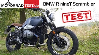 BMW R nineT Scrambler  TEST deutsch [upl. by Zurheide]