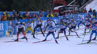 Biathlon  quot Staffel Damen quot  Oberhof 2020  quot Relay Women quot [upl. by Eceertal]