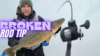 Winter Walleye  Chaumont Bay  Non stop ACTION  Dec 11 2022 [upl. by Halie]