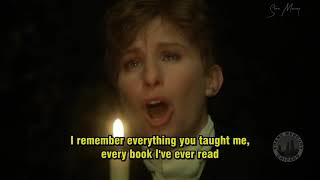 Barbra Streisand  Papa Can You Hear me FULL HD with lyrics from the movie Yentl 1983 [upl. by Seline]