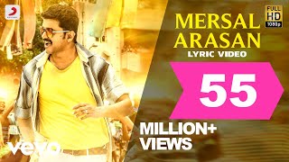 Mersal Arasan Varan ✨ Tamil song lyrics ✨ Mersal Movie tamillyrics [upl. by Grewitz]