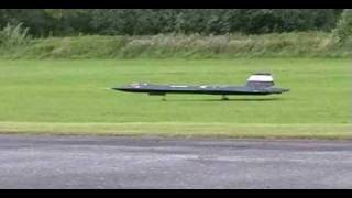 SR 71 twin turbine rc jet 2 [upl. by Church834]