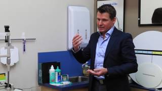 How to clean your orthok and RGP contact lenses with MENICARE solutions  MARK HINDS OPTOMETRISTS [upl. by Suirauqed]