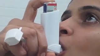 How to use Metered dose inhaler ProAir  Ventolin [upl. by Quintina513]