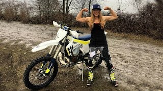 The Strongest Enduro Girl Rider of Hard Enduro  Megs Braap 143 [upl. by Ide]