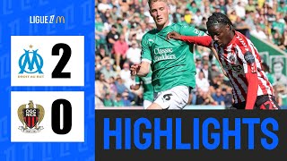 🔴 RÉSUMÉ  Marseille vs Nice 2  0  HIGHLIGHTS  Ligue 1 202425 [upl. by Sillyrama]