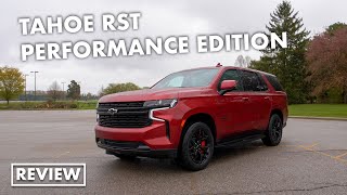 2023 Chevy Tahoe RST Performance Edition interior and exterior walkaround review  Autoblog Garage [upl. by Annabelle]