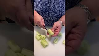 Deseeding cucumbers eliminates belching TheRighteousKitchen Shorts Cucumber [upl. by Estey868]