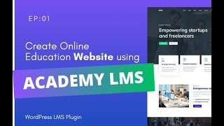 Welcome to Academy LMS  WordPress LMS [upl. by Ayatahs308]