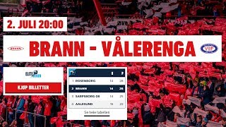 SK Brann  Vålerenga IF  02072017  Eliteserien 2017 [upl. by Eirallam]