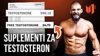 SUPLEMENTI ZA PRIRODNO POVEĆANJE TESTOSTERONA [upl. by Yatnwahs]