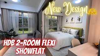 HDB BTO 2Room Flexi 46sqm  Showflat  Singapore [upl. by Nylecaj]