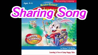 Reader Rabbit Kindergarten  Sharing Song [upl. by Hendrick]