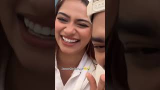 Nawez Blushing 🤧👀🎀 Nagma Awez nawez shortsviral shorts viral [upl. by Sesiom715]