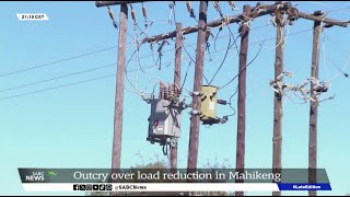 Electricity Focus  Outcry over load reduction in Mahikeng [upl. by Anned]