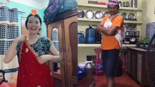 Maili Rodhi Ghar ma nepali song  Robeen khadka  Magar Givina Dance givinamagar [upl. by Itisahc]