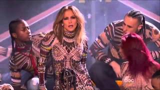 Jennifer Lopez performs 2015 hits medley at AMAs [upl. by Lokim]