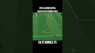 Gameplay LeoMessi EA FC Mobile 25  Kit HOME PSGeafcmobile plessing shooting indonesia🇮🇩 messi [upl. by Goldsworthy]