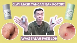 CLAY STICK SKINTIFIC BEDANYA APA MUGWORT MASKER JERAWATACNE amp ALASKA VOLCANO KOMEDOPORIPORI [upl. by Caprice]